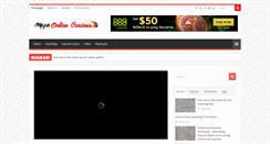 Desktop Screenshot of megaonlinecasinos.net
